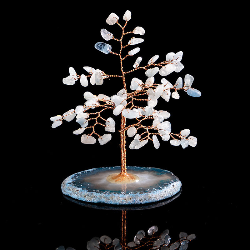 4.3inch Height Tree of Life Statue Crystal Tree