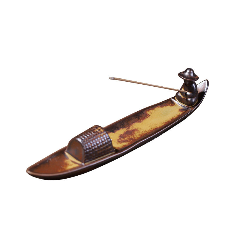 Fishing Boat Incense Holder Incense Stick Holder