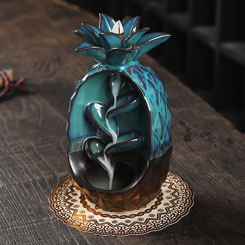 Pineapple Incense Burner Backflow Incense Holder