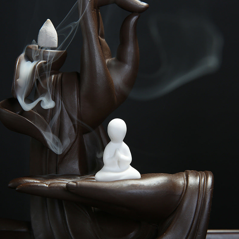 Buddha Hand Incense Burner Backflow Incense Holder