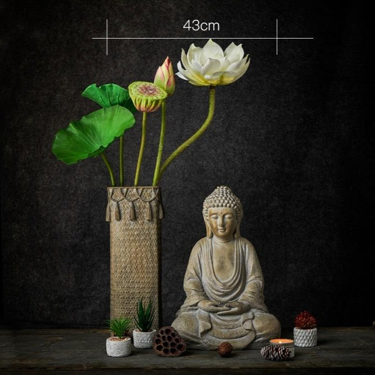 Meditation Statue Garden  Statues Outdoor Decor