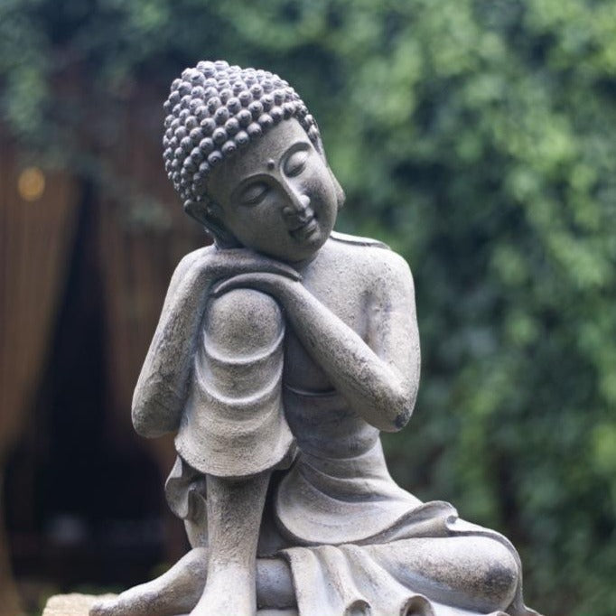 Meditation Statue Garden  Statues Outdoor Decor