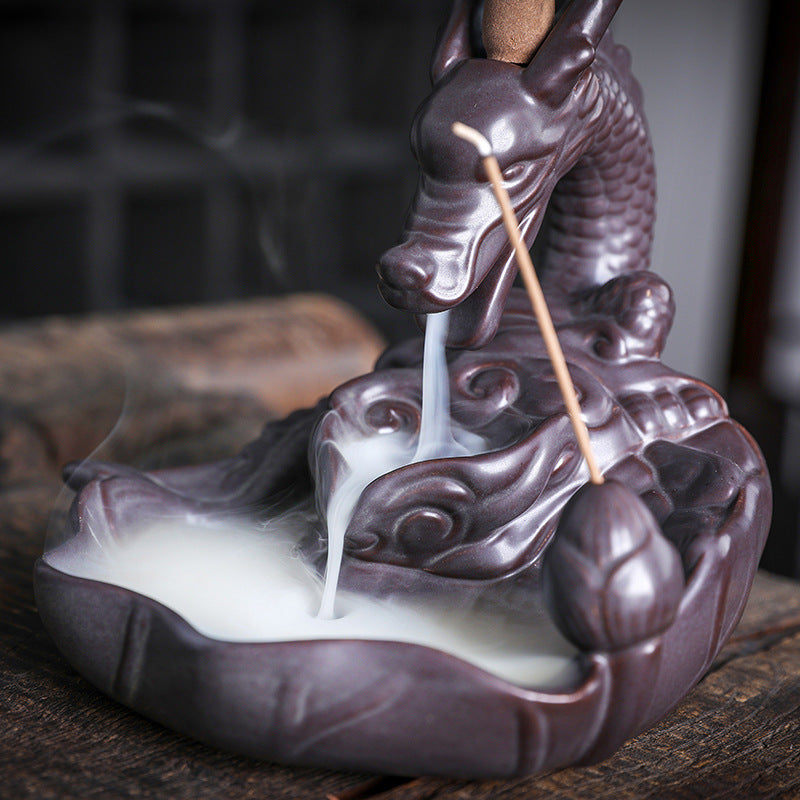 Dragon Incense Burner Backflow Incense Holder