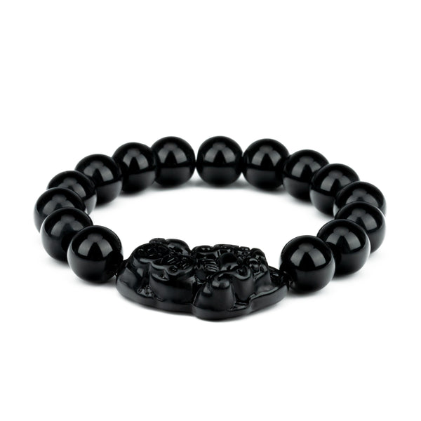 Black Agate Pi Xiu Bracelet