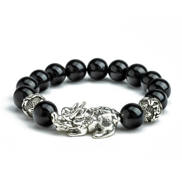Obsidian Pi Xiu Beads Bracelet