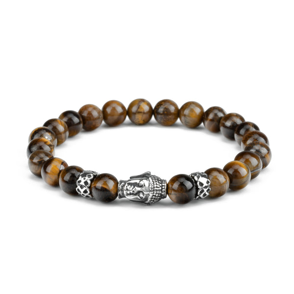 Tiger-Eye Buddha Bracelet