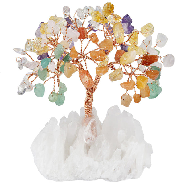 5.5 Inches Healing Crystal Tree Statues