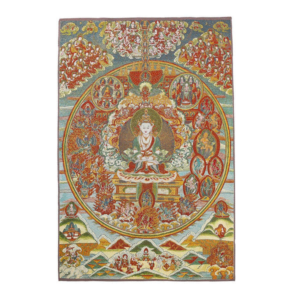 Silk Embroidery Tibetan Thangka
