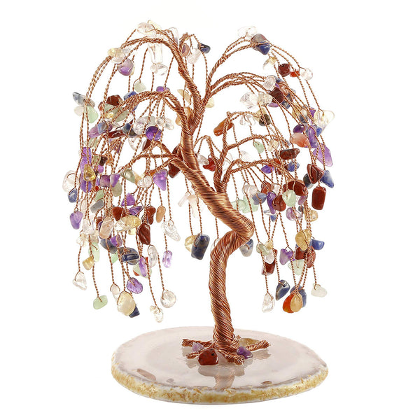 6inch Willow 7 Chakra Crystal Tree Of Life